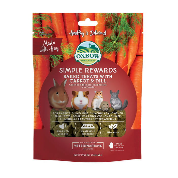 Oxbow Simple Rewards Carrot/Dill 85g