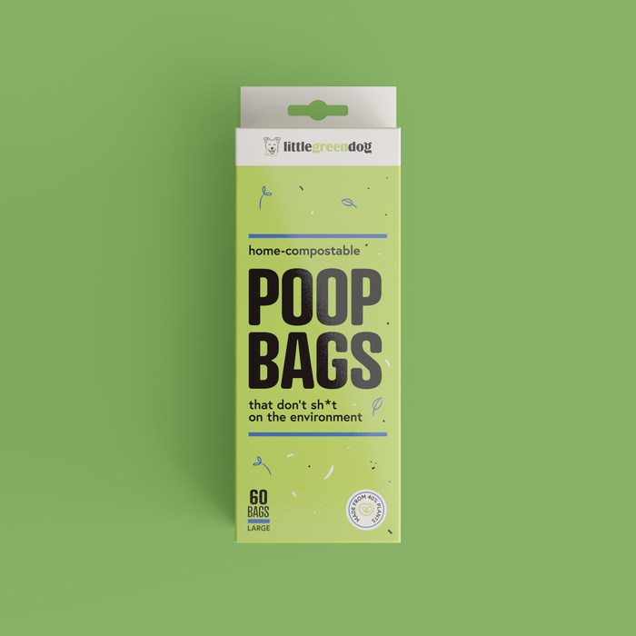 Little Green Dog Poop Bags - 60 Pack