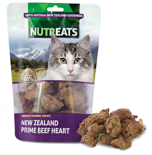 Nutreats Freeze-dried Beef Heart Cat Treats
