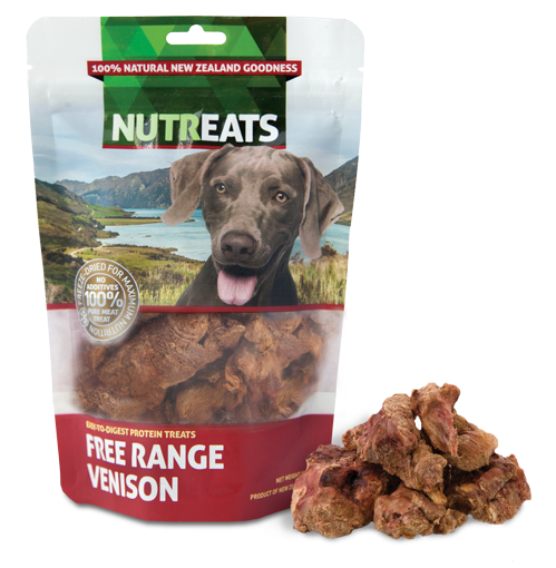 Nutreats Freeze-dried Venison Dog Treats