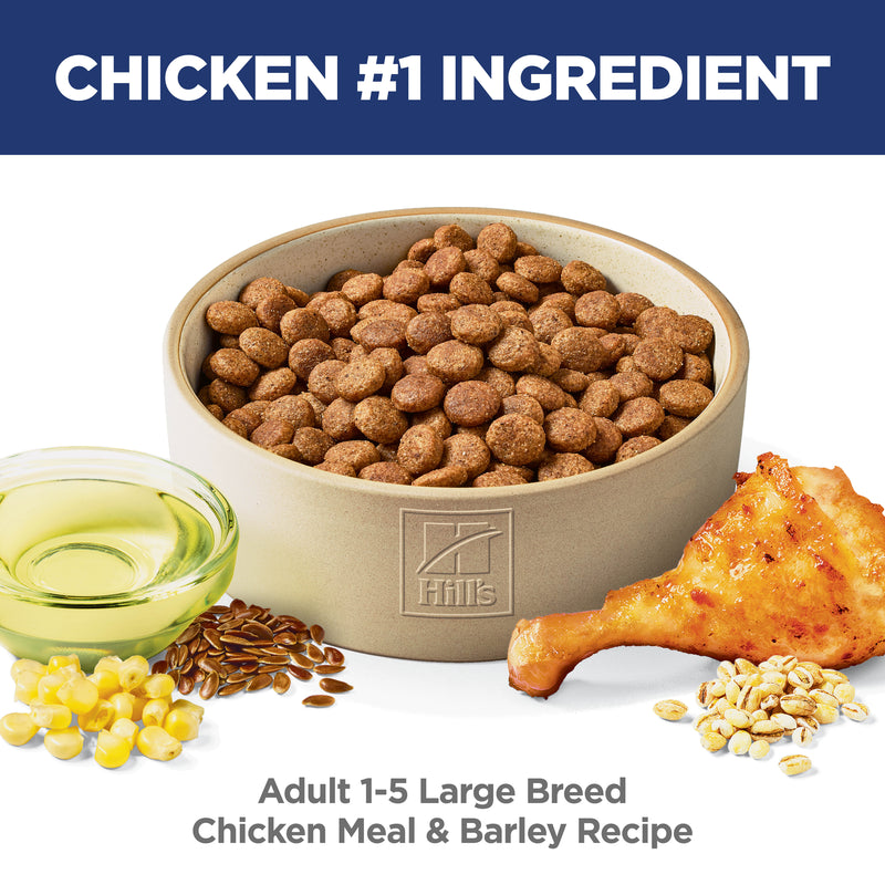Hill's Science Diet Adult Large Breed Chicken & Barley Recipe Dry Dog Food 12kg