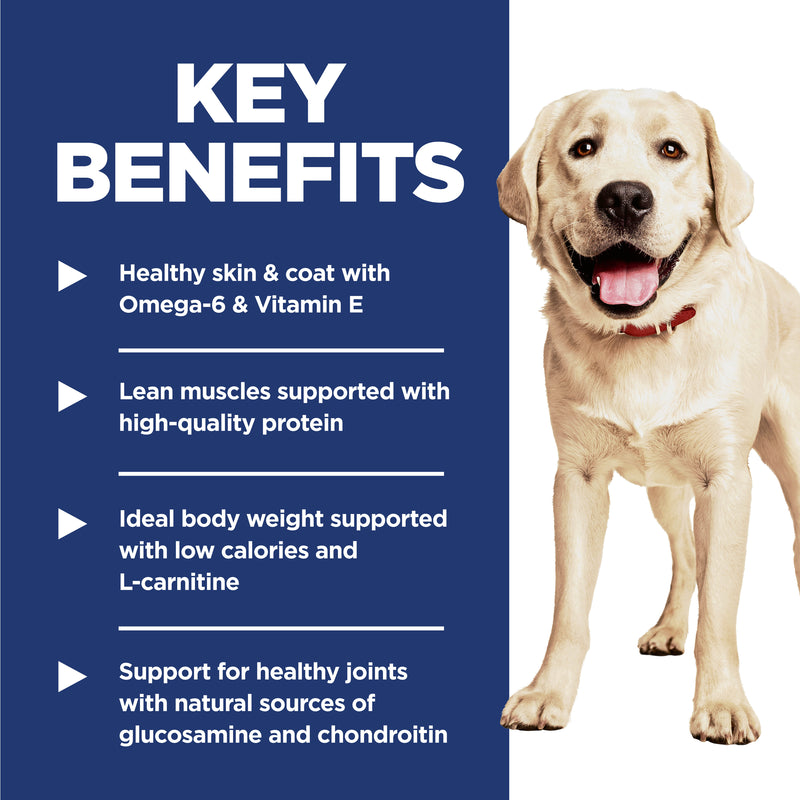 Hill's Science Diet Adult Light Large Breed Chicken Meal & Barley Recipe Dry Dog Food 12kg