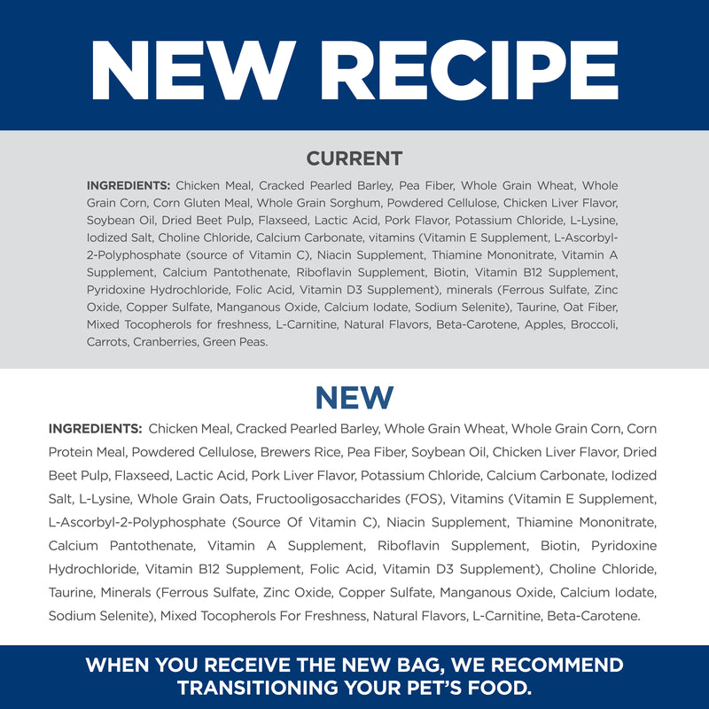 Hill's Science Diet Adult Light Large Breed Chicken Meal & Barley Recipe Dry Dog Food 12kg