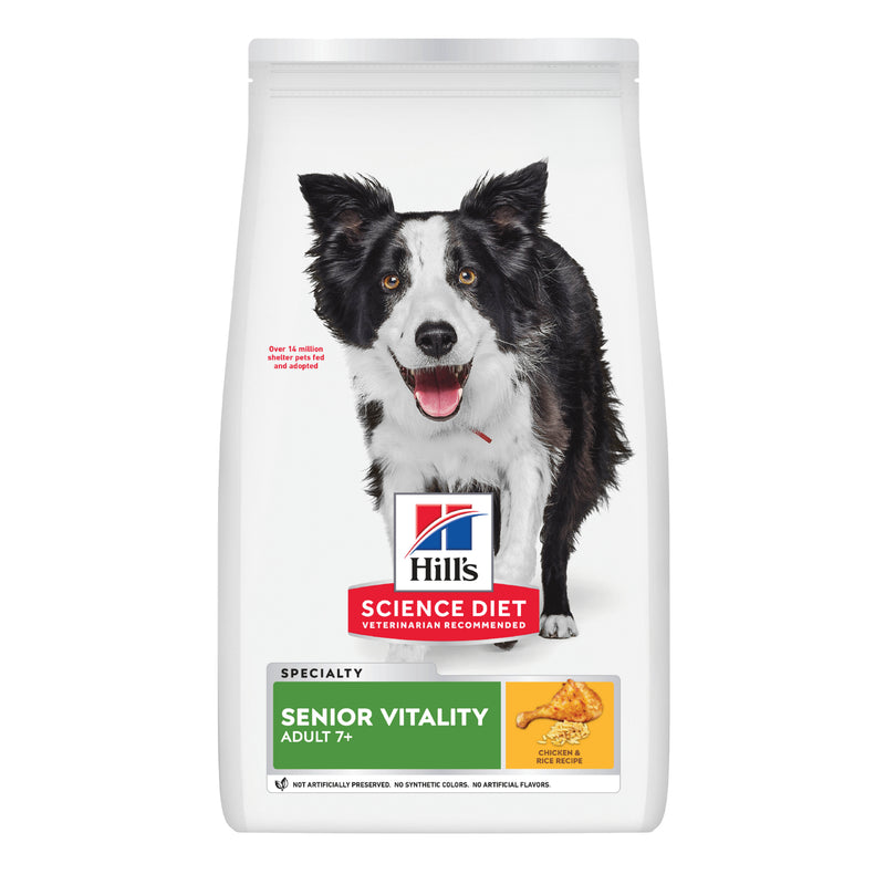 Hill's Science Diet Adult 7+ Senior Vitality Senior Dry Dog Food