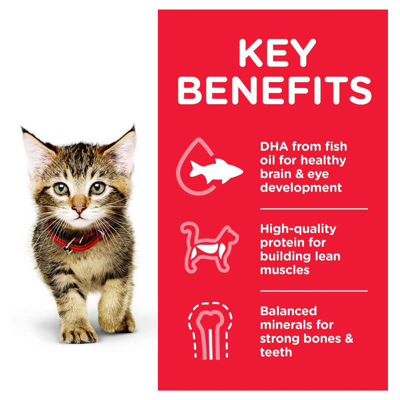 Hill's Science Diet Kitten Chicken Wet Cat Food pouches 12x85g