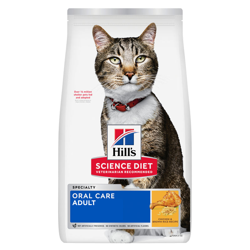 Hill's Science Diet Adult Oral Care Dry Cat Food