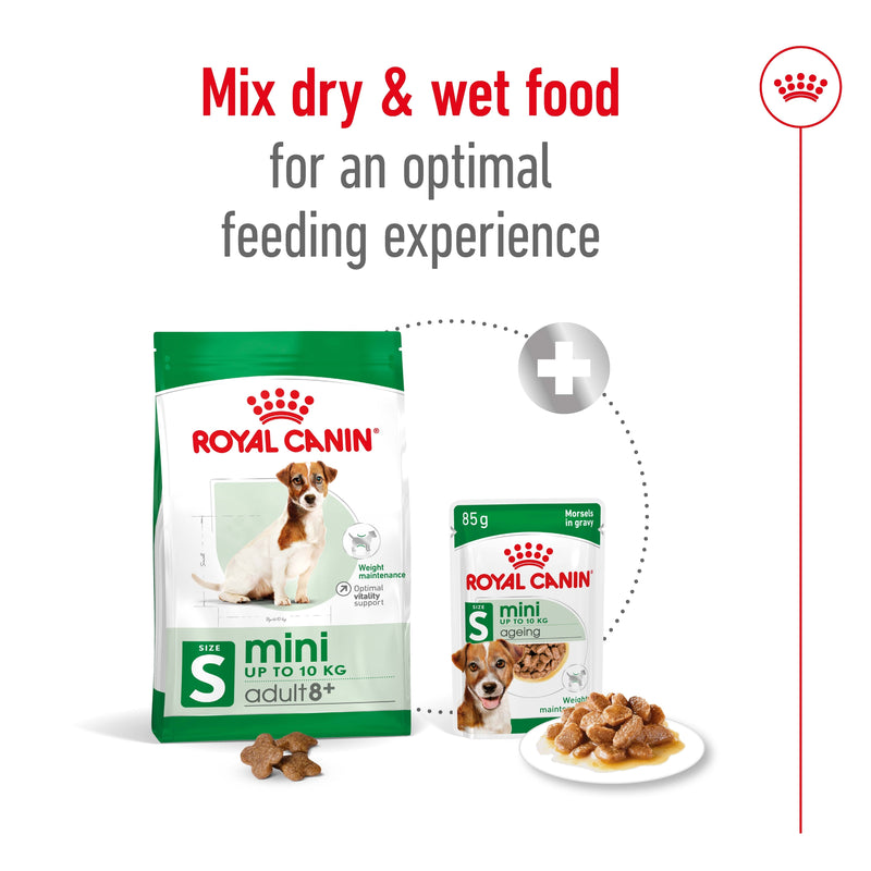 ROYAL CANIN® Mini Adult 8+ Dry Dog Food 2kg
