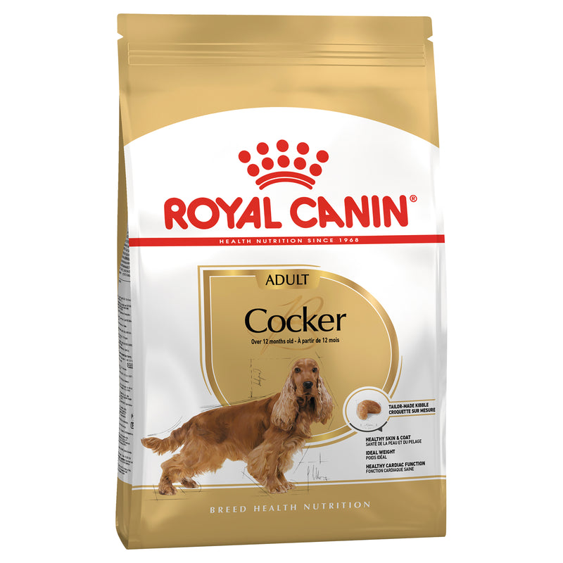 ROYAL CANIN® Cocker Spaniel Breed Adult Dry Dog Food 3kg