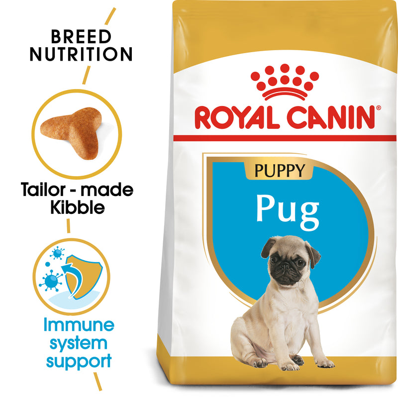 ROYAL CANIN® Pug Breed Puppy Dry Dog Food 1.5kg