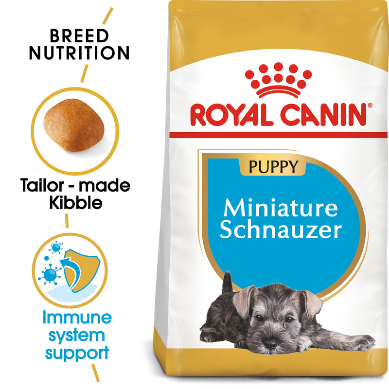 ROYAL CANIN® Miniature Schnauzer Breed Puppy Dry Dog Food 1.5kg