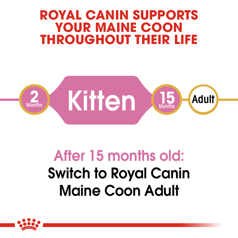 ROYAL CANIN® Maine Coon Breed Kitten Dry Cat Food 2kg