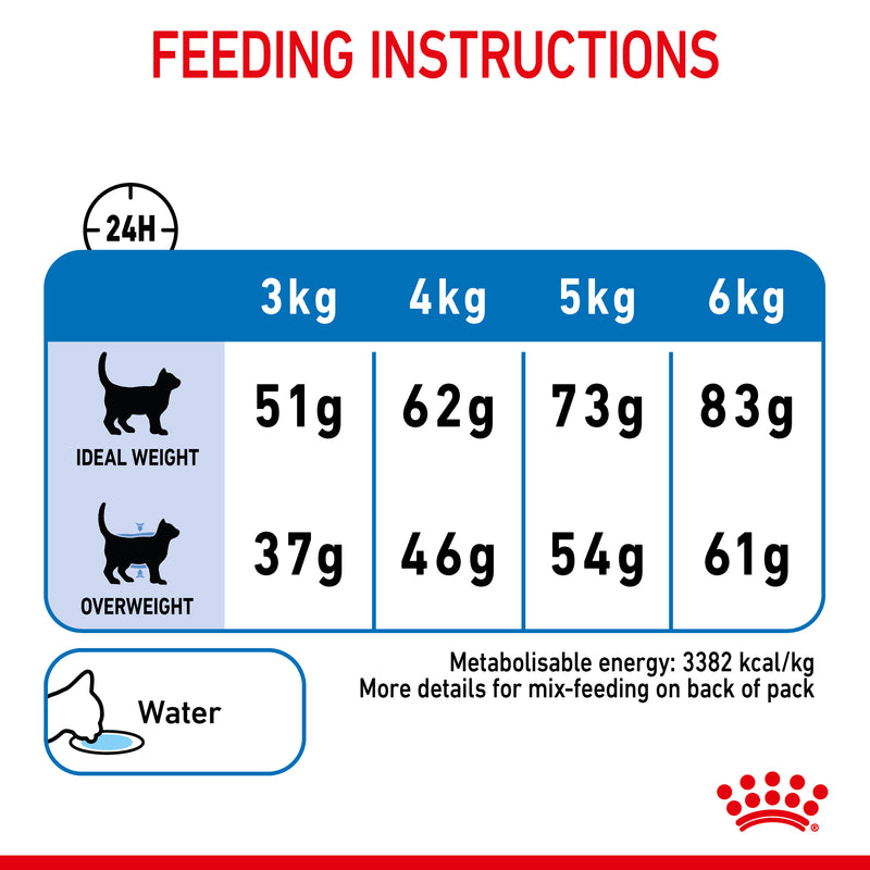 ROYAL CANIN® Light Weight Care Adult Dry Cat Food 3kg