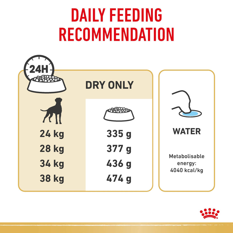 ROYAL CANIN® Boxer Breed Adult Dry Dog Food 12kg