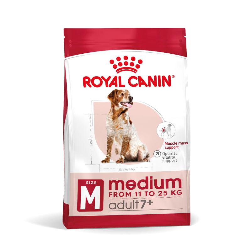 ROYAL CANIN® Medium Adult 7+ Dry Dog Food 15kg