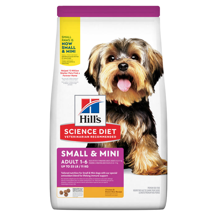 Hill's Science Diet Adult Small & Mini Dry Dog Food 1.5kg