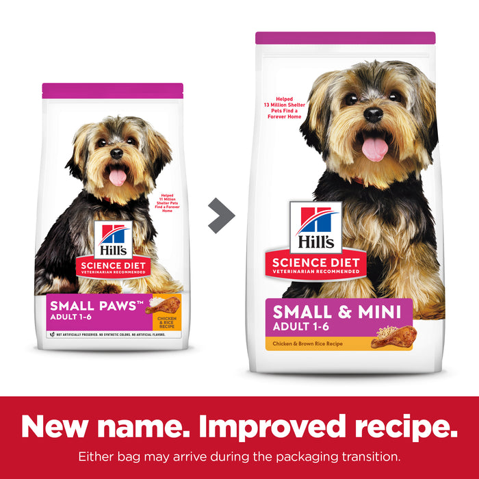 Hill's Science Diet Adult Small & Mini Dry Dog Food 1.5kg