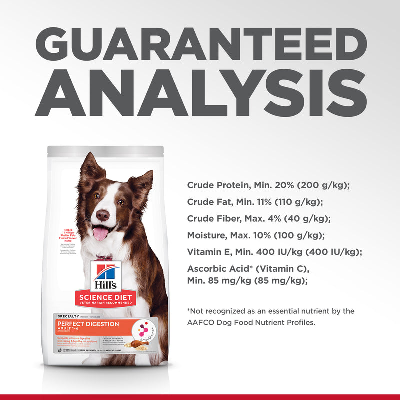 Hill's Science Diet Perfect Digestion Adult Dry Dog Food