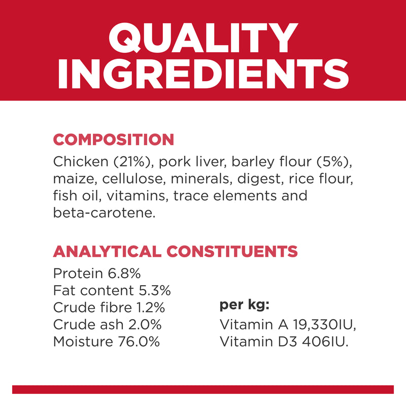 Hill's Science Diet Puppy with Chicken & Barley Canned Wet Dog Food 12x370g