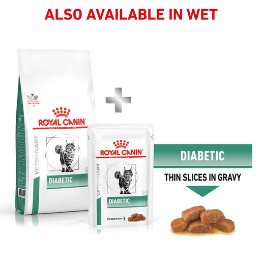 ROYAL CANIN® VETERINARY DIET Diabetic Adult Dry Cat Food 1.5kg