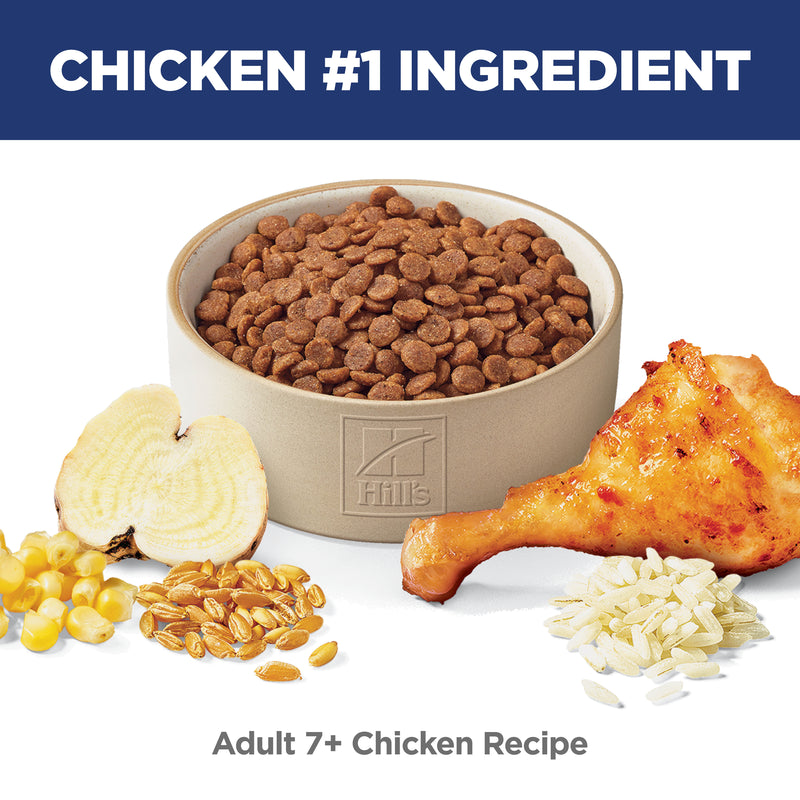 Hill's Science Diet Adult 7+ Senior Chicken Recipe Dry Cat Food