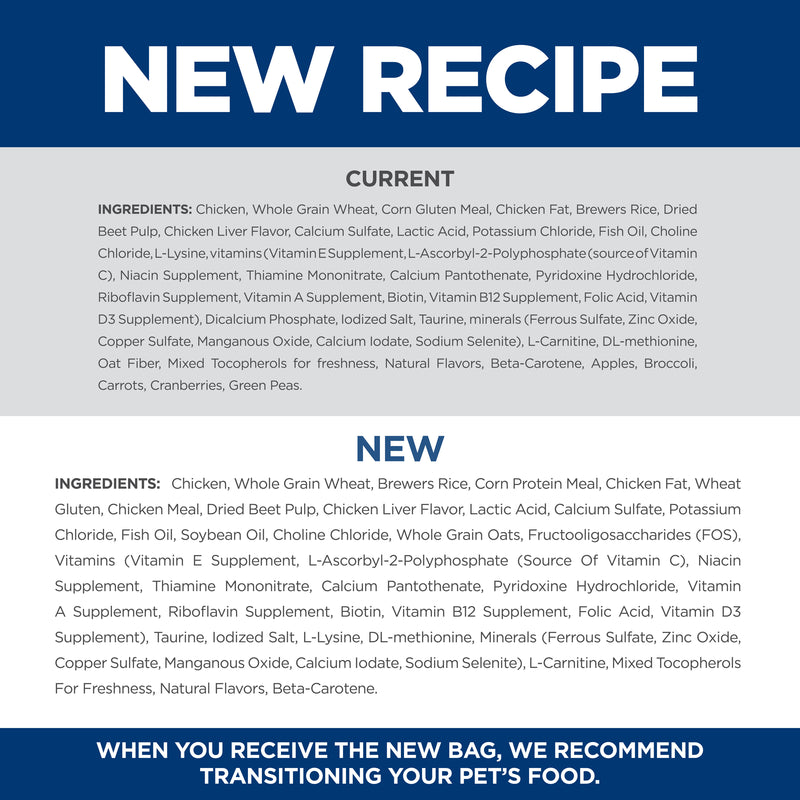 Hill's Science Diet Adult 7+ Senior Chicken Recipe Dry Cat Food