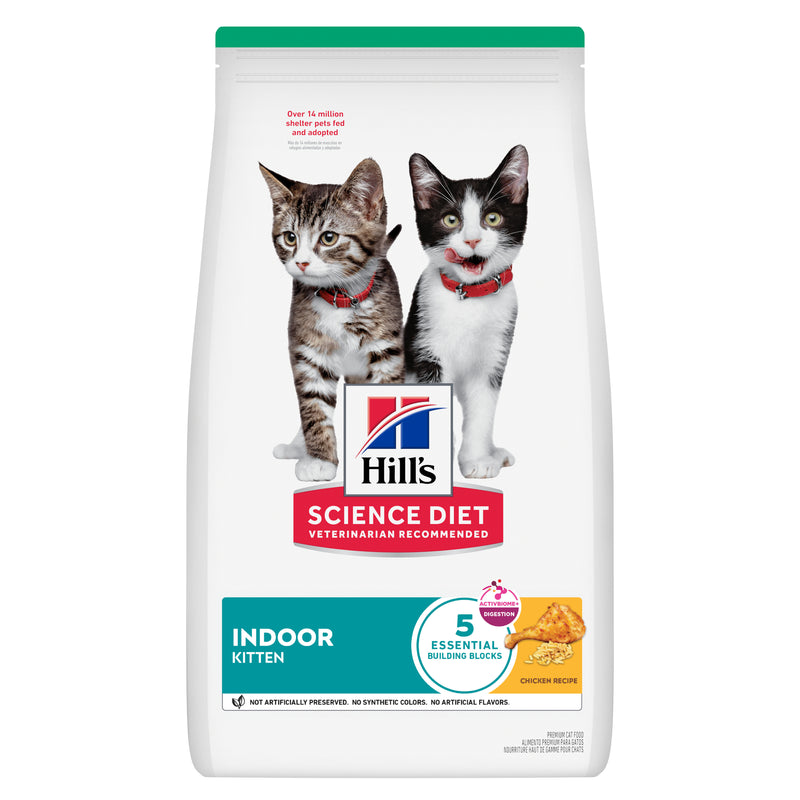 Hill's Science Diet Kitten Indoor Chicken Recipe Dry Cat Food 1.58kg