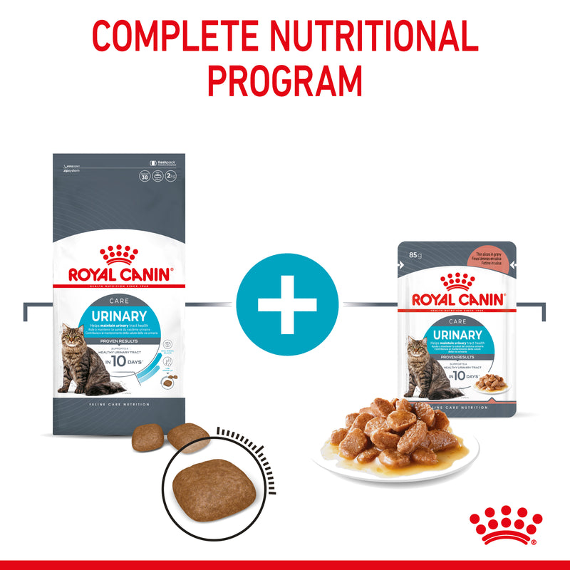 ROYAL CANIN® Urinary Care Gravy Adult Wet Cat Food Pouches 12x85g