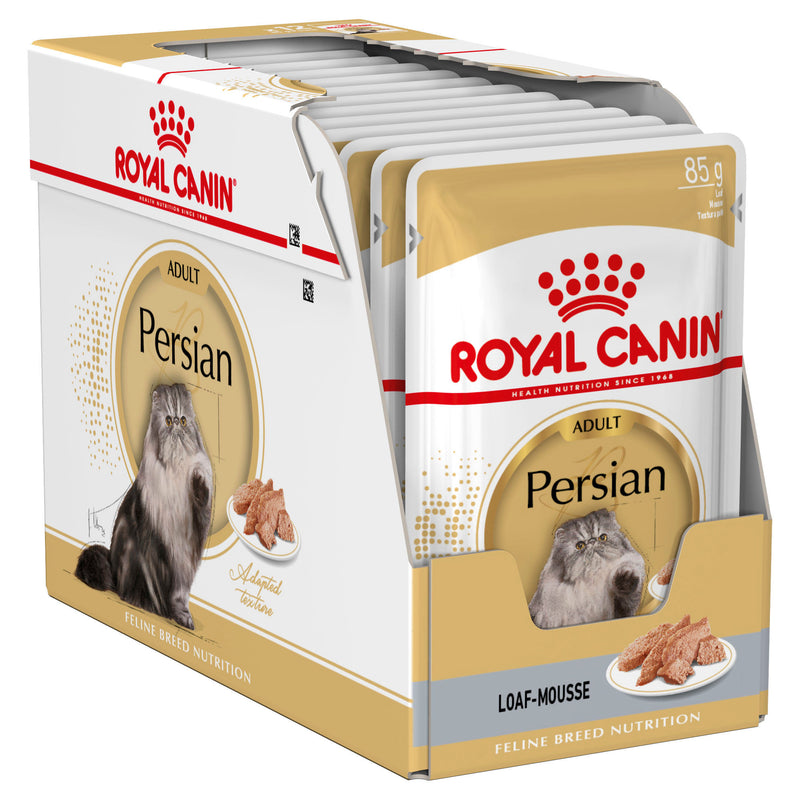ROYAL CANIN® Persian Breed Adult Wet Cat Food Pouches 12x85g
