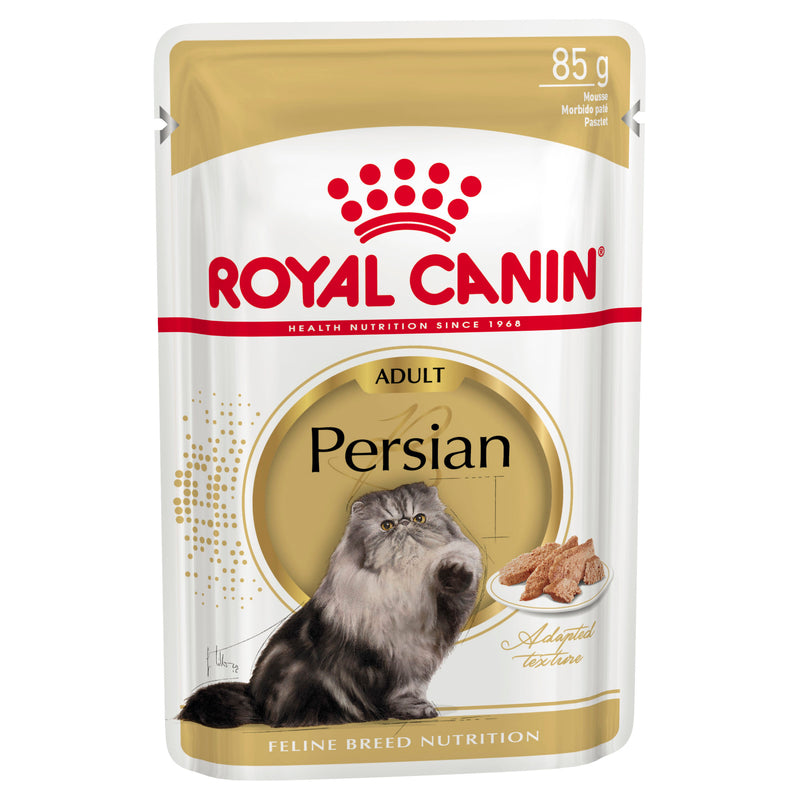 ROYAL CANIN® Persian Breed Adult Wet Cat Food Pouches 12x85g