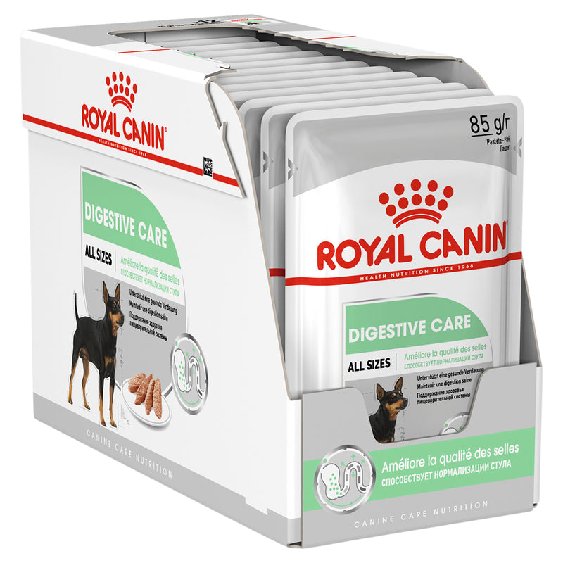 ROYAL CANIN® Digestive Care Loaf Wet Dog Food Pouches 12x85g