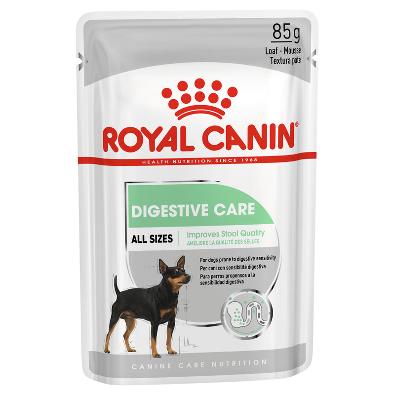 ROYAL CANIN® Digestive Care Loaf Wet Dog Food Pouches 12x85g