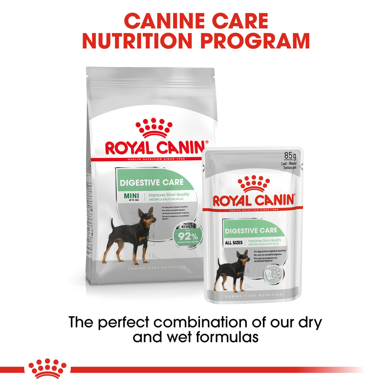 ROYAL CANIN® Digestive Care Loaf Wet Dog Food Pouches 12x85g