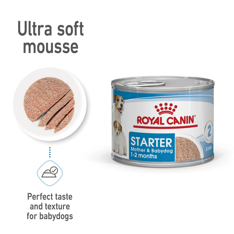 ROYAL CANIN® Starter Mousse Mother & Babydog Mousse - 12 x 195g
