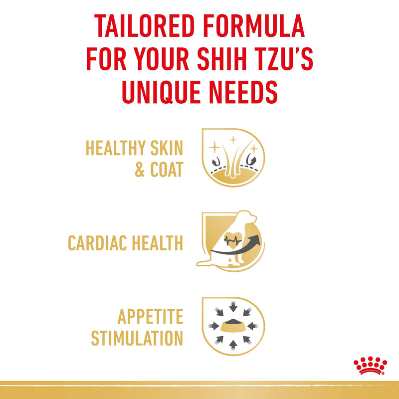 ROYAL CANIN® Shih Tzu Breed Adult Wet Loaf Dog Food Pouches 12x85g