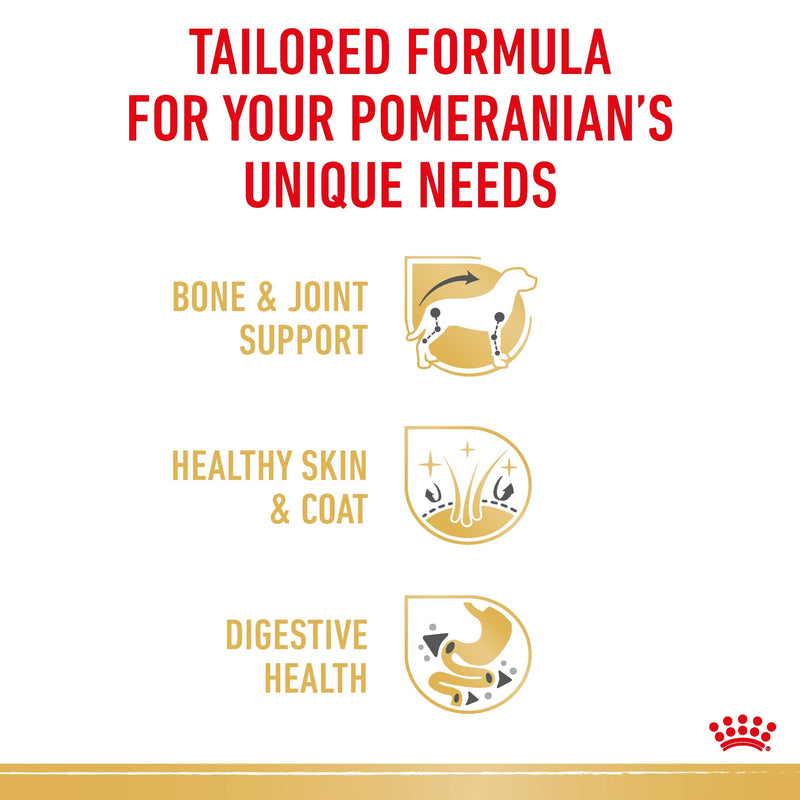 ROYAL CANIN® Pomeranian Breed Adult Wet Dog Food Pouches 12x85g