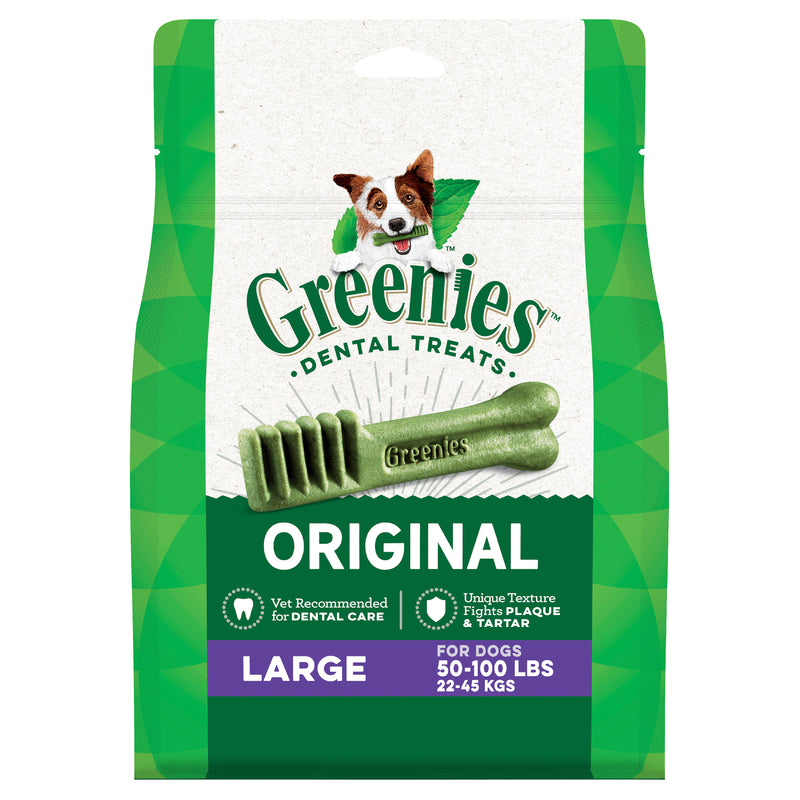 GREENIES  Original Large Dental Dog Treat 8 pk