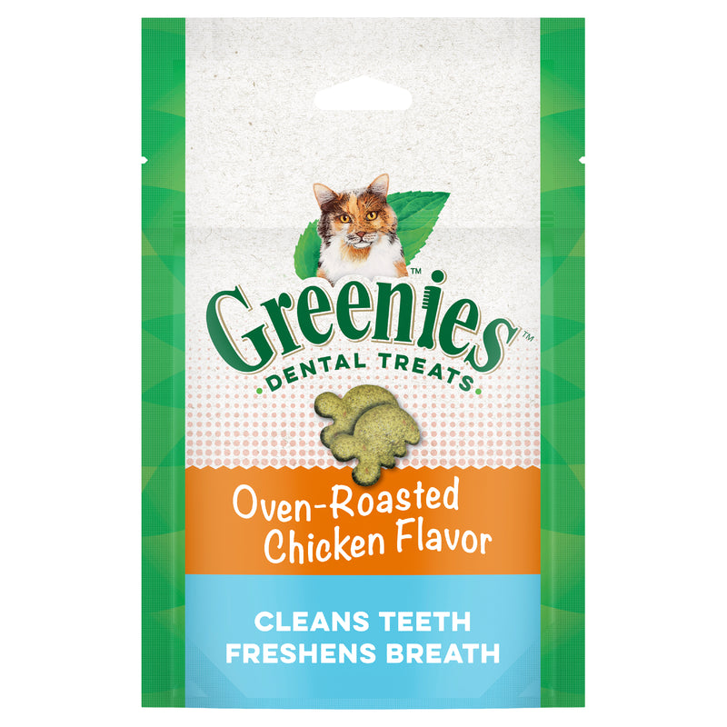 GREENIES Feline Dental Treats Roasted Chicken 60g