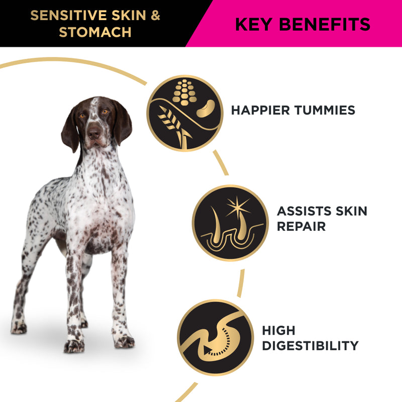 PRO PLAN® Sensitive Skin and Stomach Medium and Large Breeds Salmon and Mackerel