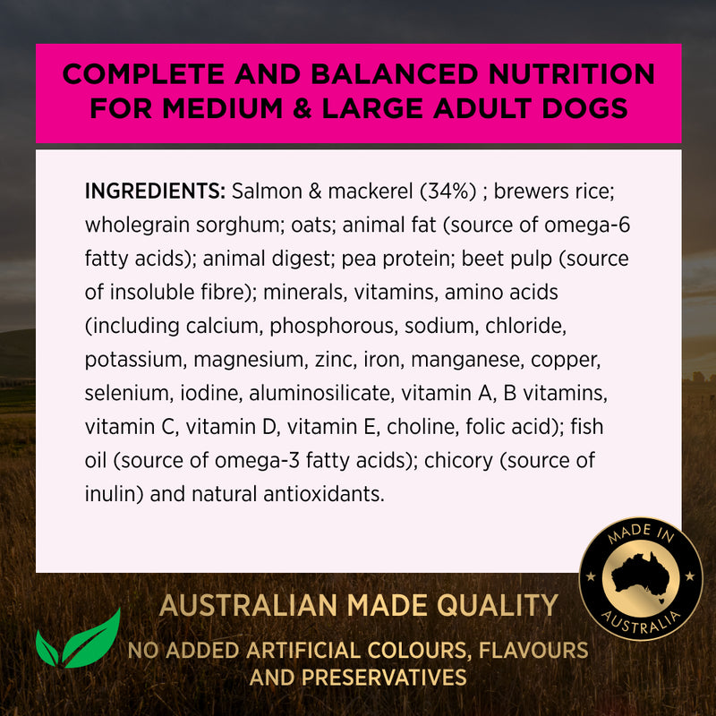 PRO PLAN® Sensitive Skin and Stomach Medium and Large Breeds Salmon and Mackerel