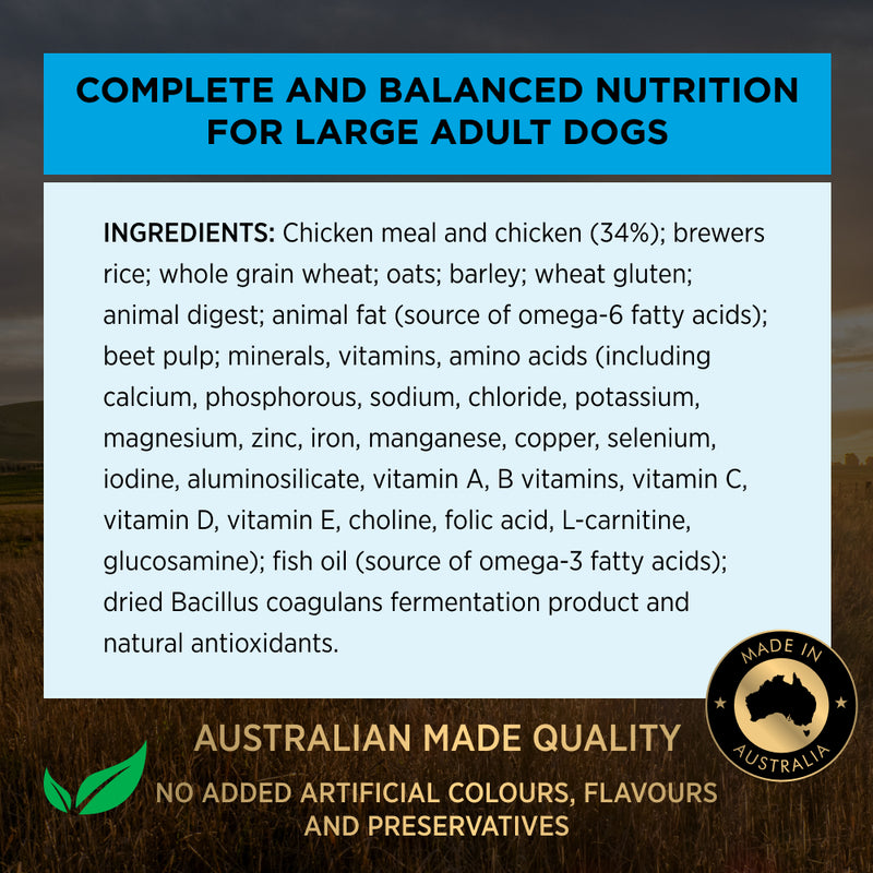 PRO PLAN® | Essential Health | Dry Dog Food | Large Breeds | Chicken | 15kg