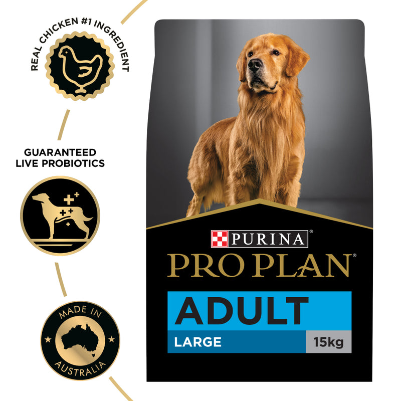 PRO PLAN® | Essential Health | Dry Dog Food | Large Breeds | Chicken | 15kg