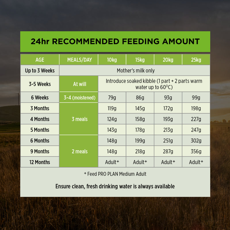 PRO PLAN® | Healthy Growth and Development | Dry Puppy Food | Medium Breeds | Chicken