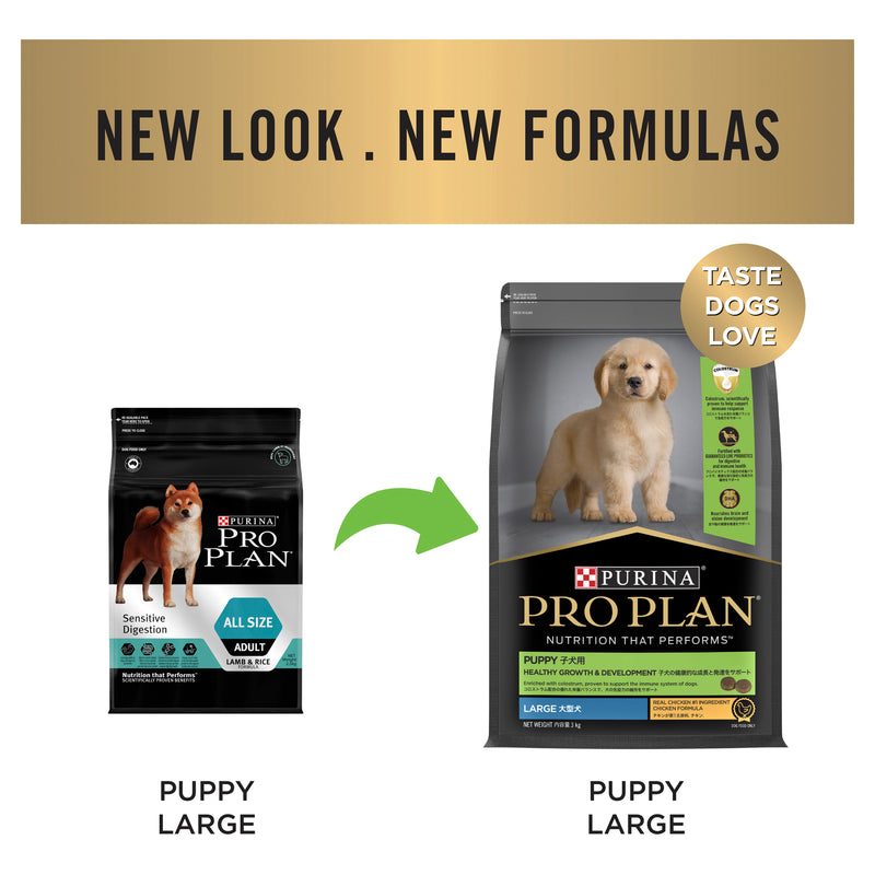 PRO PLAN® | Healthy Growth and Development | Dry Puppy Food | Large Breeds | Chicken