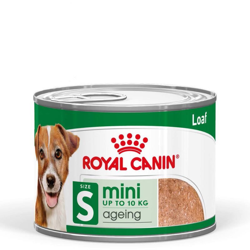 ROYAL CANIN® MINI AGEING Loaf Dog Food Can 12x195g