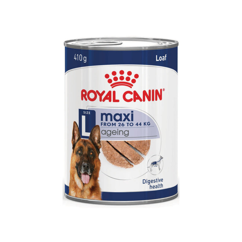 ROYAL CANIN® MAXI AGEING Loaf Dog Food Can - 12 x 410g