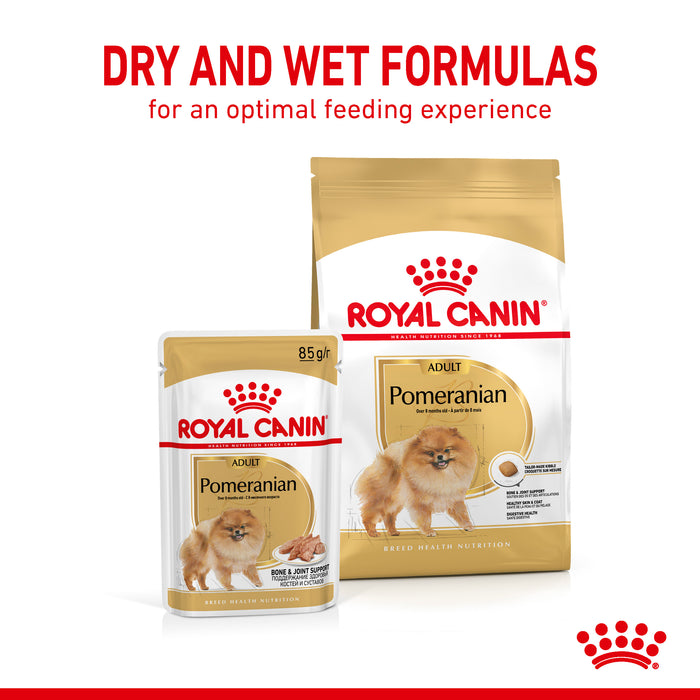 ROYAL CANIN® Pomeranian Adult Wet Dog Food 12x85g