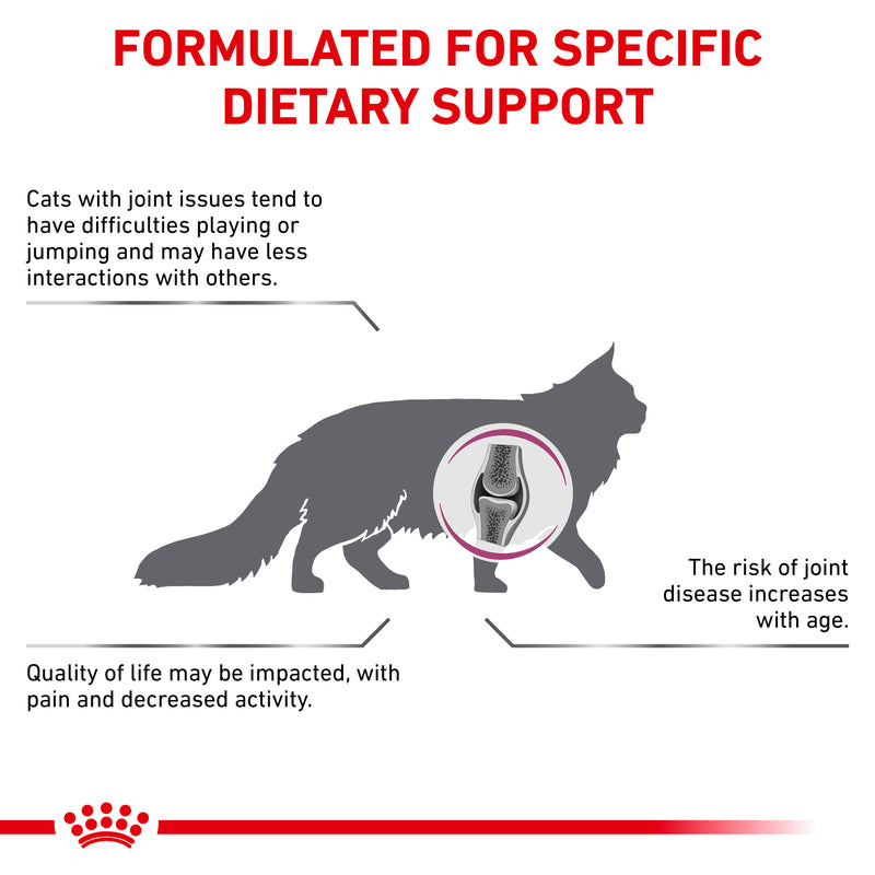ROYAL CANIN® VETERINARY DIET Mobility Adult Dry Cat Food 2kg