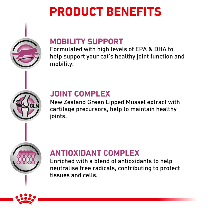 ROYAL CANIN® VETERINARY DIET Mobility Adult Dry Cat Food 2kg