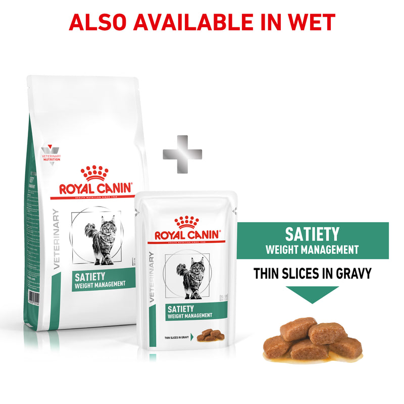 ROYAL CANIN® VETERINARY DIET Satiety Weight Management Adult Dry Cat Food