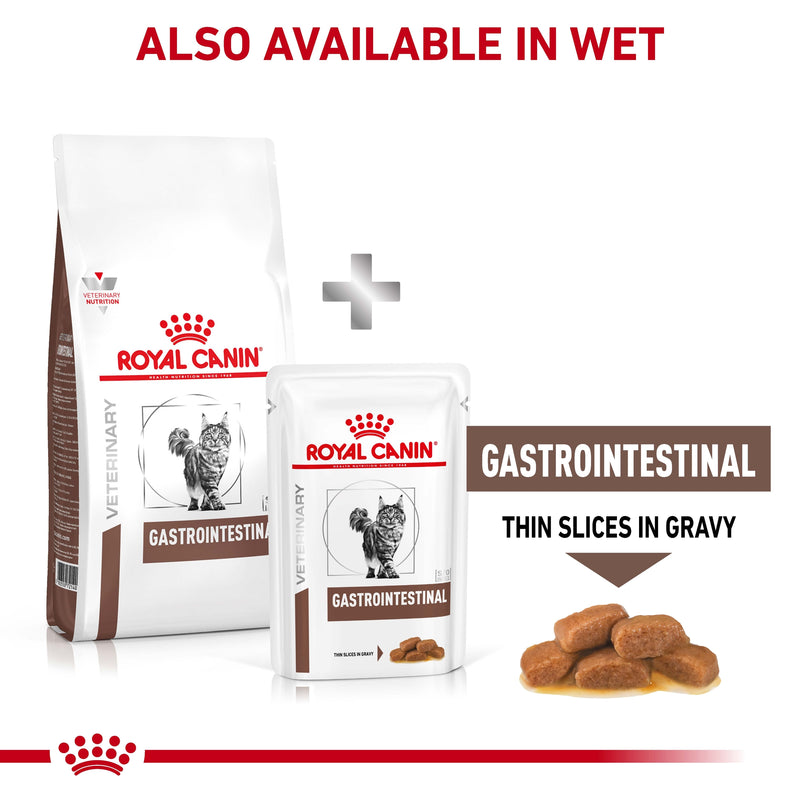 ROYAL CANIN® VETERINARY DIET Gastrointestinal Adult Dry Cat Food 2kg